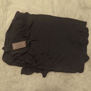 Slate Gray Tuck & Bundle Infant Wrap